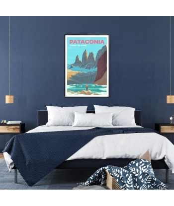 Patagonia Print Travel Poster Pour