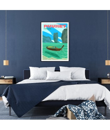 Phuket Print Travel Poster Venez découvrir notre 