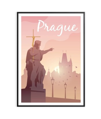 Prague Print Wall Art Poster Pour