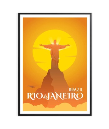 Rio de janeiro Print Wall Art Poster Fin de série