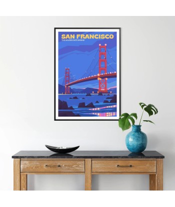 San francisco Print Travel Poster 2023