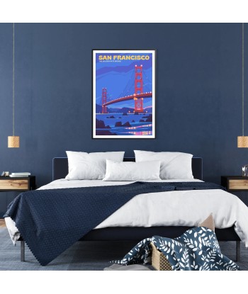 San francisco Print Travel Poster 2023