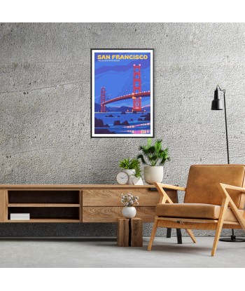 San francisco Print Travel Poster 2023