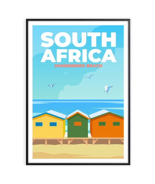 South africa Print Wall Art Poster pas cheres