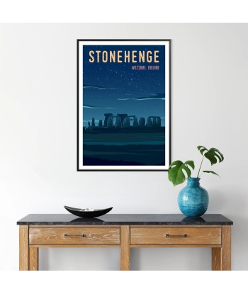 Stonehenge Print Wall Art Poster l'achat 