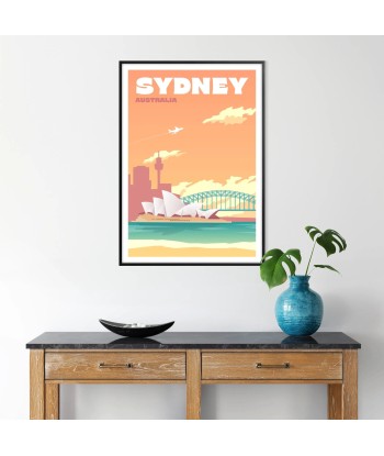 Sydney Print Travel Poster en stock