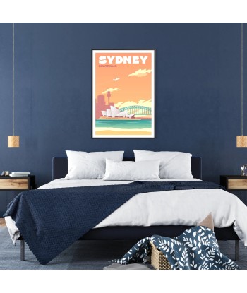 Sydney Print Travel Poster en stock