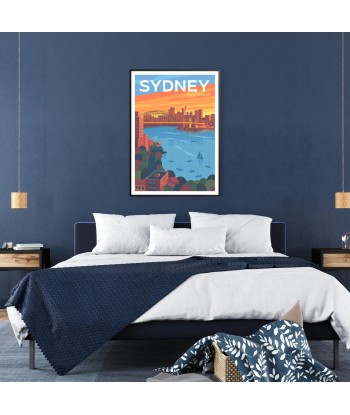 Sydney Poster Travel Print en stock