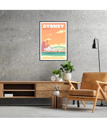 Sydney Print Travel Poster en stock