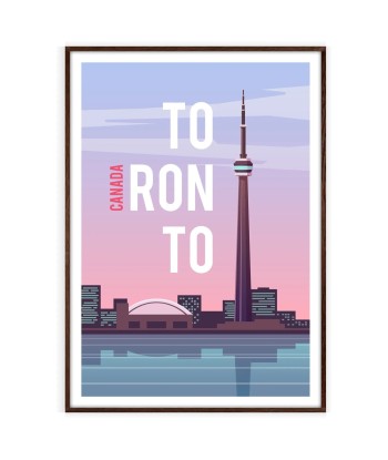 Toronto Print Wall Art Poster sur le site 