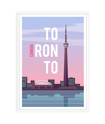 Toronto Print Wall Art Poster sur le site 