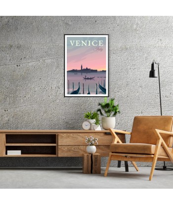 Venice Print Travel Poster Paris Déstockage Promo