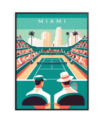 Miami Poster Tennis Poster outlet