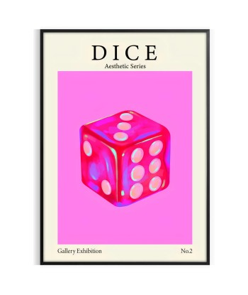 Dice Aesthic Series Trendy Print Comparez plus de prix