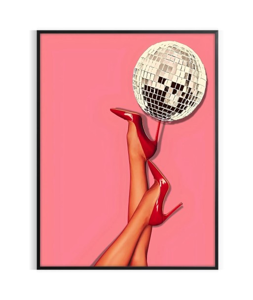 Disco Foot Trendy Wall Art s'inspire de l'anatomie humaine