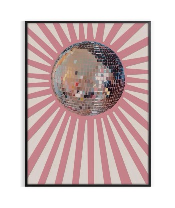 Disco Graphic Wall Print l'évolution des habitudes 