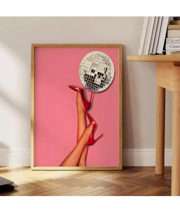 Disco Foot Trendy Wall Art s'inspire de l'anatomie humaine