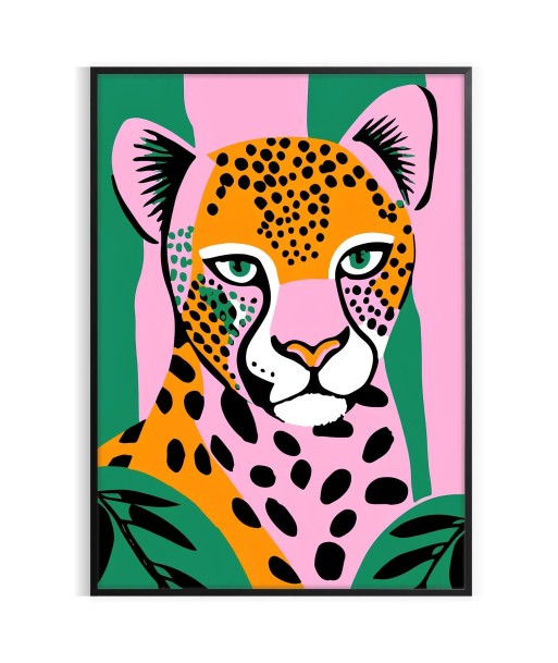 Jaguar Animal Popular Wall Art Amélioration de cerveau avec