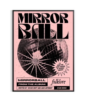 Mirror Ball Popular Poster 2024