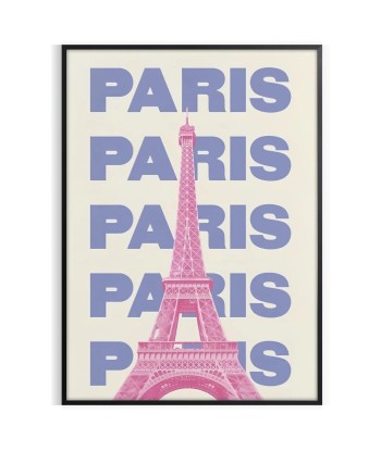 Paris Graphic Wall Art basket pas cher