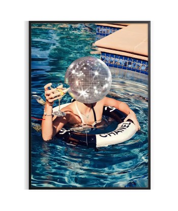 Swimming Pool Star Trendy Wall Print 50% de réduction en Octobre 2024