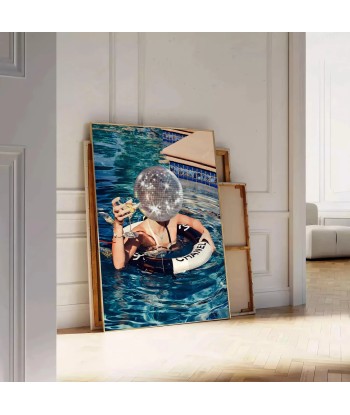 Swimming Pool Star Trendy Wall Print 50% de réduction en Octobre 2024