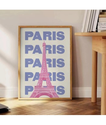 Paris Graphic Wall Art basket pas cher