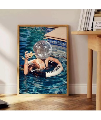 Swimming Pool Star Trendy Wall Print 50% de réduction en Octobre 2024