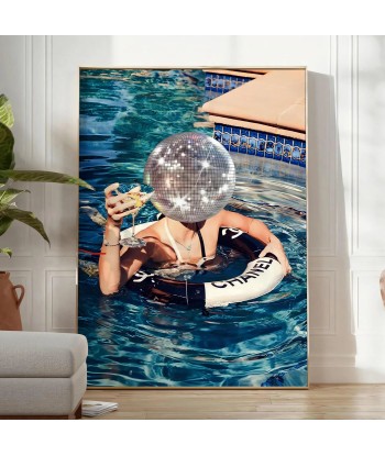 Swimming Pool Star Trendy Wall Print 50% de réduction en Octobre 2024