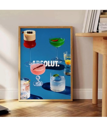 Absolut Cocktail Art Print plus qu'un jeu 