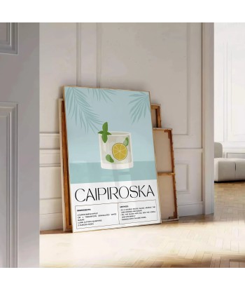 Caipiroska Cocktail Wall Art Le MVP de beaucoup