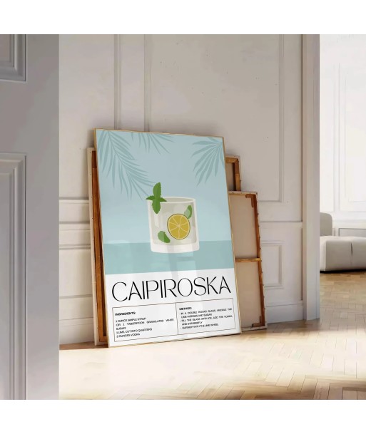 Caipiroska Cocktail Wall Art Le MVP de beaucoup