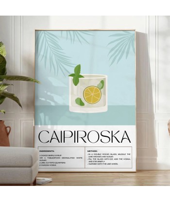 Caipiroska Cocktail Wall Art Le MVP de beaucoup