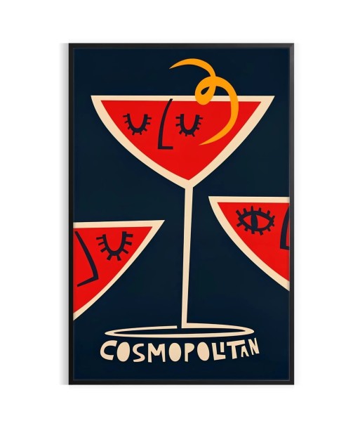 Cosmopolitan Cocktail Wall Art Comparez plus de prix