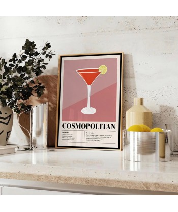 Cosmopolitan Cocktail Wall Art 1 est présent 