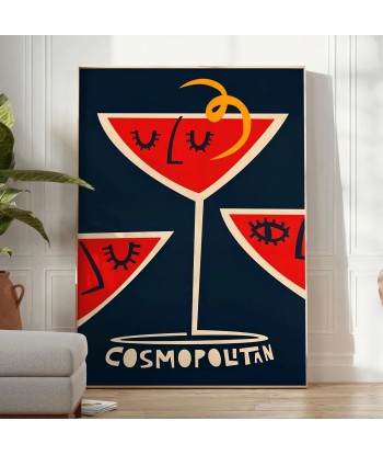 Cosmopolitan Cocktail Wall Art Comparez plus de prix