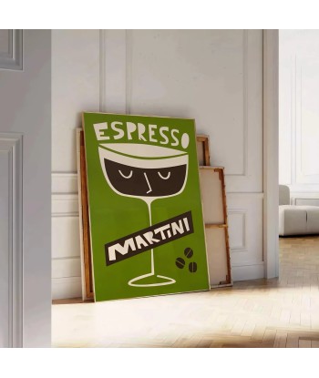 Espresso Martini Cocktail Wall Print ou a consommer sur place