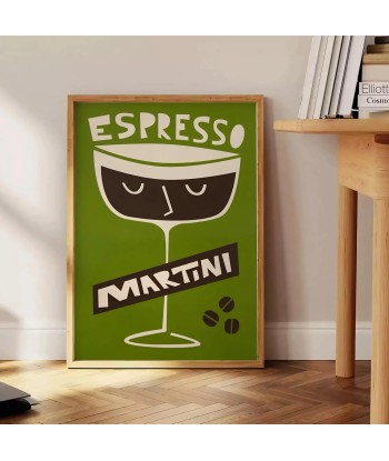 Espresso Martini Cocktail Wall Print ou a consommer sur place