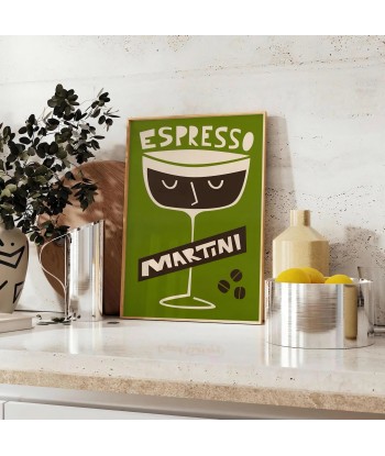 Espresso Martini Cocktail Wall Print ou a consommer sur place