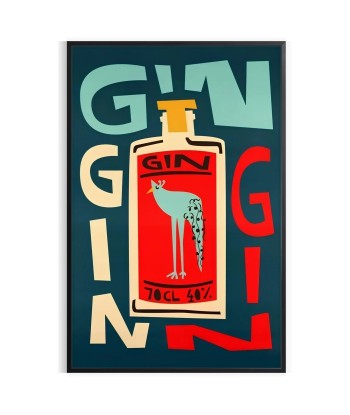 Gin Cocktail Wall Print Fin de série