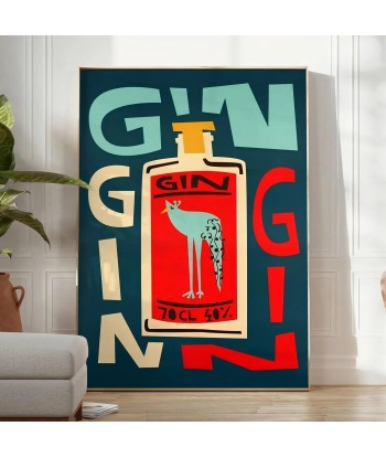 Gin Cocktail Wall Print Fin de série