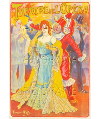 THEATRE de L'OPéRA  Rrsw-POSTER/REPRODUCTION d1 AFFICHE VINTAGE offre 