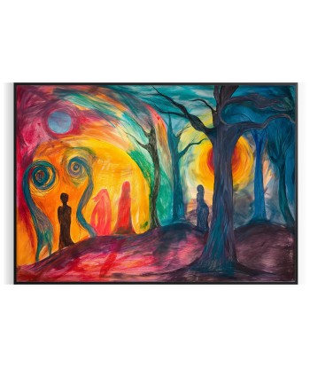 Expressionism Art Wall Print 4 destockage