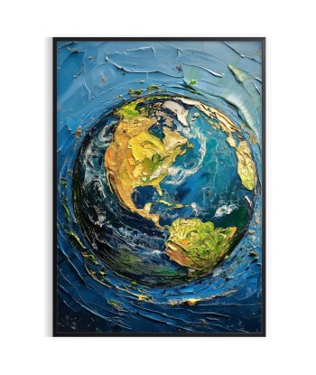 Impasto Oil Painting Wall Print 3 Le MVP de beaucoup