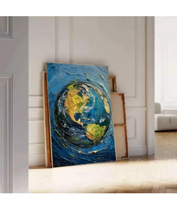 Impasto Oil Painting Wall Print 3 Le MVP de beaucoup