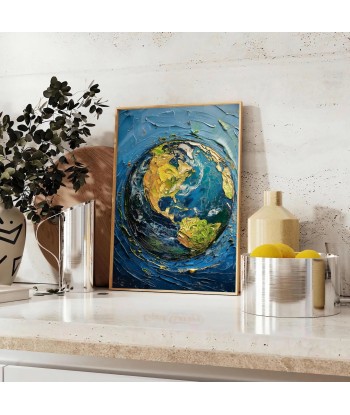 Impasto Oil Painting Wall Print 3 Le MVP de beaucoup