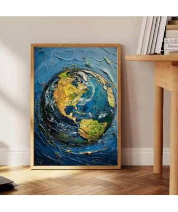 Impasto Oil Painting Wall Print 3 Le MVP de beaucoup