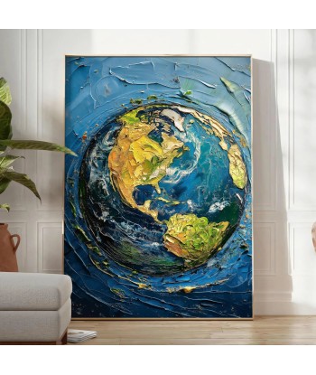 Impasto Oil Painting Wall Print 3 Le MVP de beaucoup