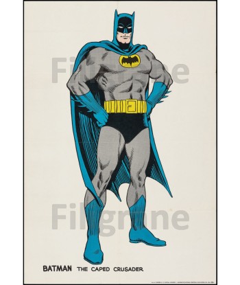 FILM BATMAN the CAPE CRUSADER Rfkh-REPRODUCTION d1 AFFICHE VINTAGE les ligaments