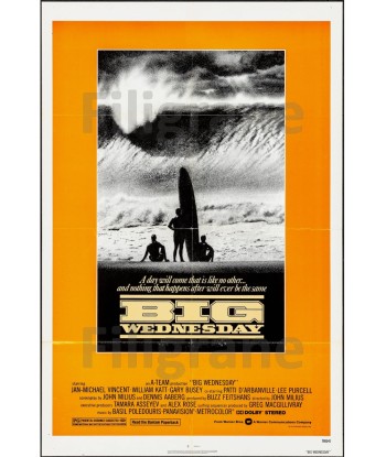 FILM BIG WEDNESDAY Rjjc-POSTER/REPRODUCTION d1 AFFICHE VINTAGE la livraison gratuite